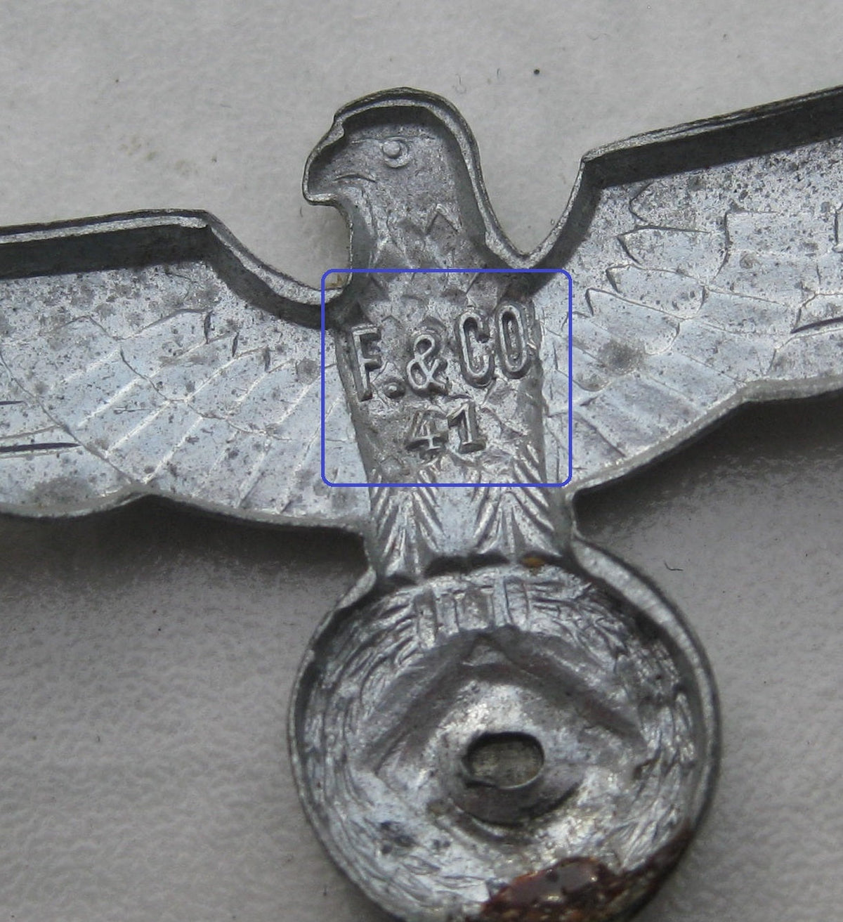 Mützenadler 3.Reich für Schirmmütze