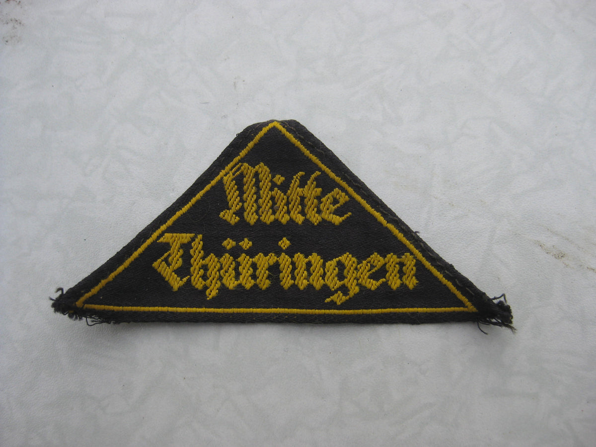 Gebietsdreieck der Hitlerjugend HJ MITTE THÜRINGEN