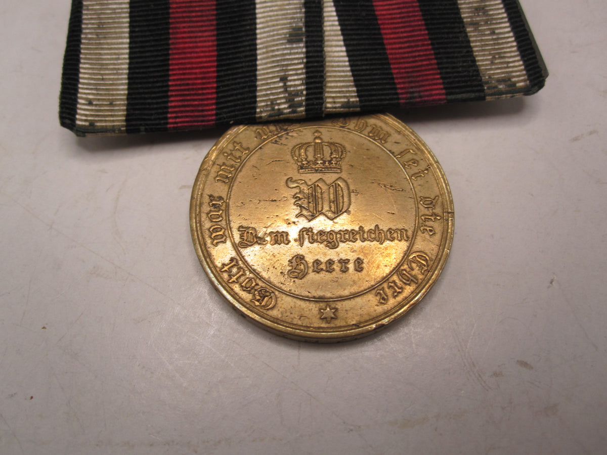 Medaille KDM Kriegsdenkmünze 1870-71 für Kämpfer