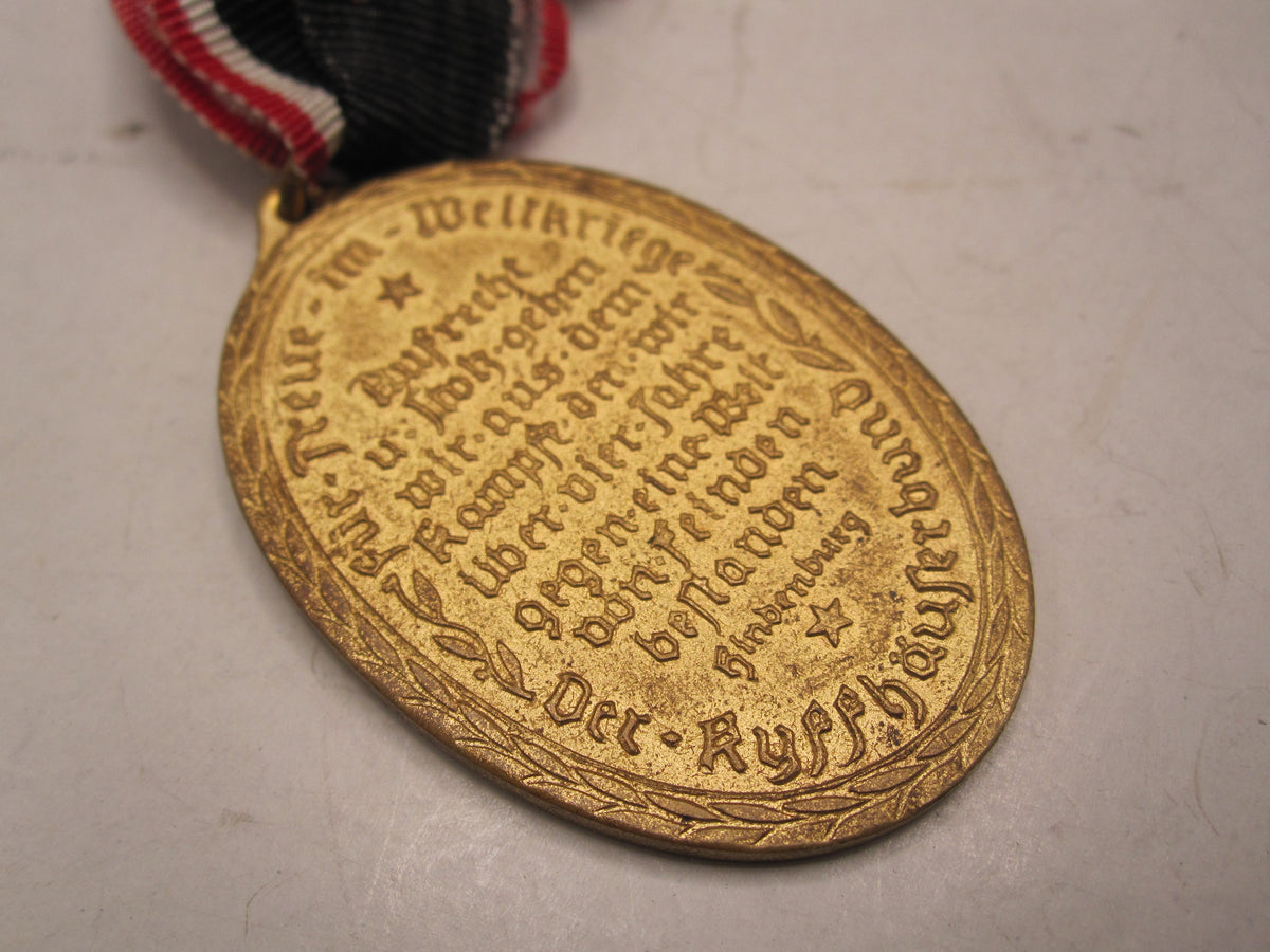 Medaille Kyffhäusermedaille Kriegserinnerungsmedaille 1914 - 1918