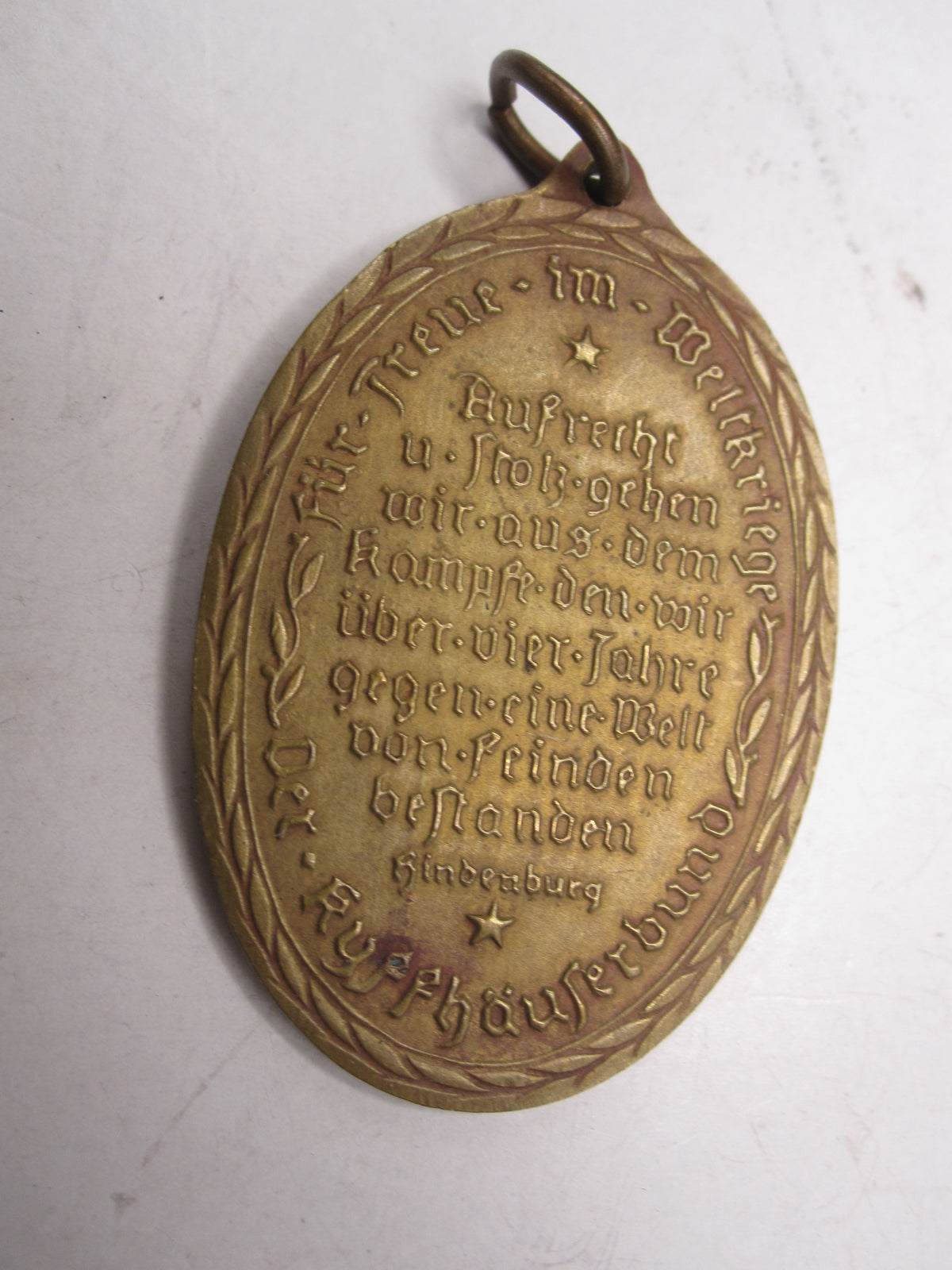 Medaille Kyffhäusermedaille Kriegserinnerungsmedaille 1914 - 1918
