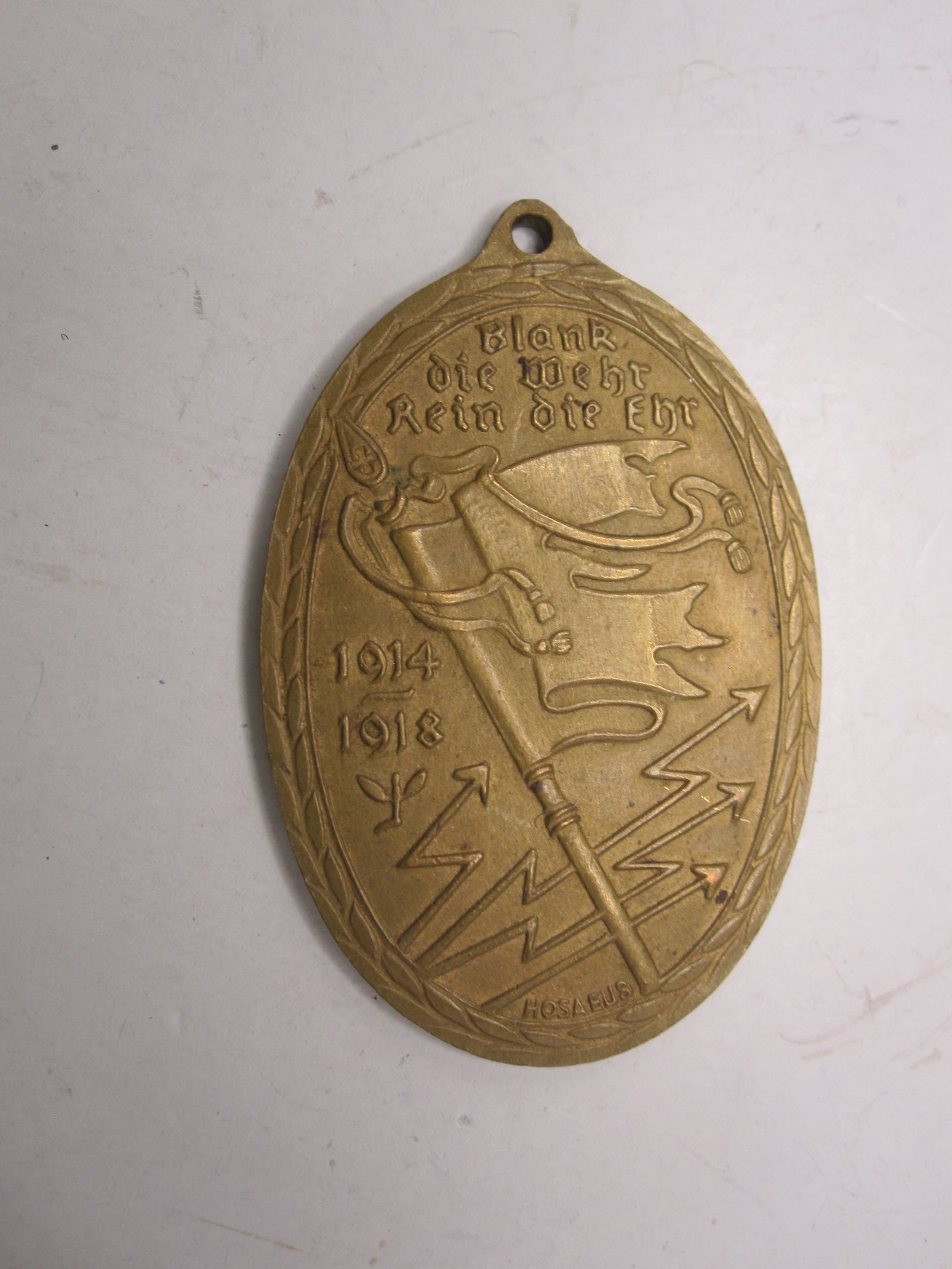 Medaille Kyffhäusermedaille Kriegserinnerungsmedaille 1914 - 1918
