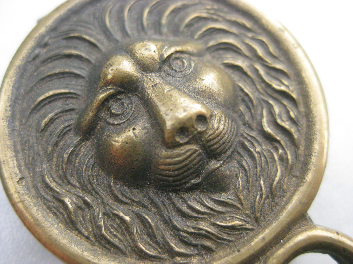 Löwenkopf für Marinedolch Dolchkoppel