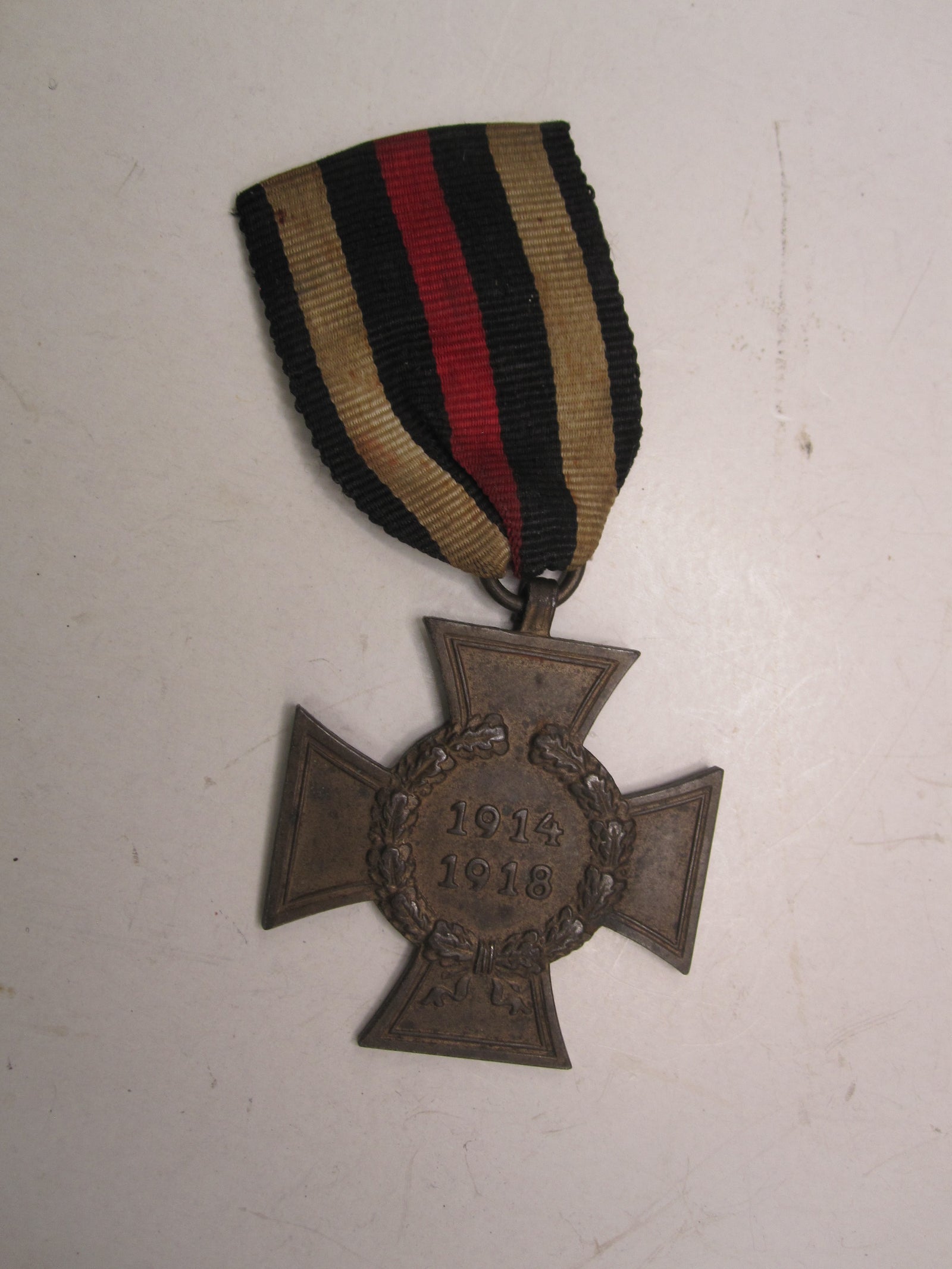 Ehrenkreuz des 1.Weltkrieges  für Kriegsteilnehmer 1914 - 1918 Hersteller: O.14