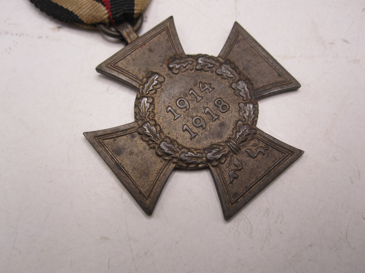 Ehrenkreuz des 1.Weltkrieges  für Kriegsteilnehmer 1914 - 1918 Hersteller: O.14