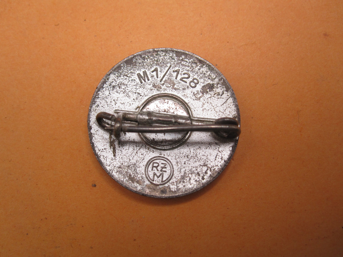NSDAP Parteiabzeichen RZM  Hersteller: M1/128
