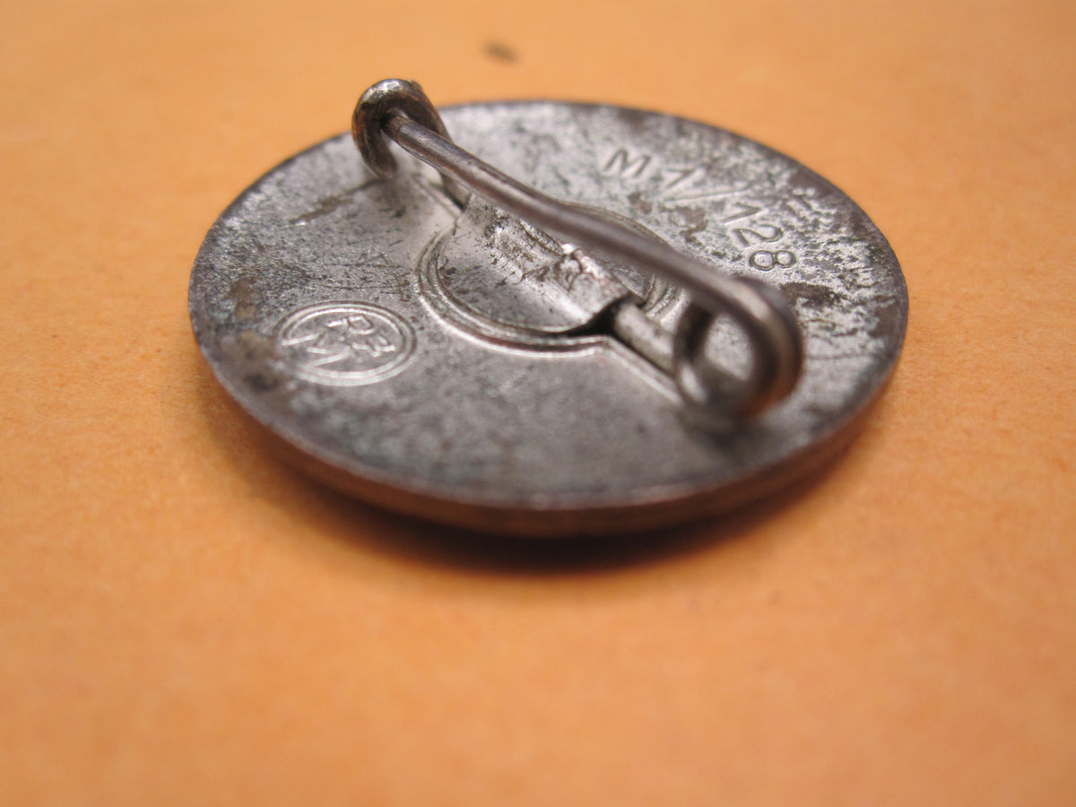 NSDAP Parteiabzeichen RZM  Hersteller: M1/128