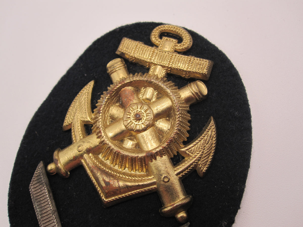 H.W.      ORIGINAL Tätigkeitsabzeichen Artillerie Mechaniker Obermaat