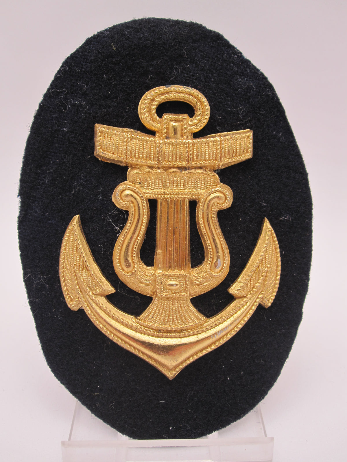 H.W.      ORIGINAL Tätigkeitsabzeichen Musiker Maat Mint Condition Metallauflage