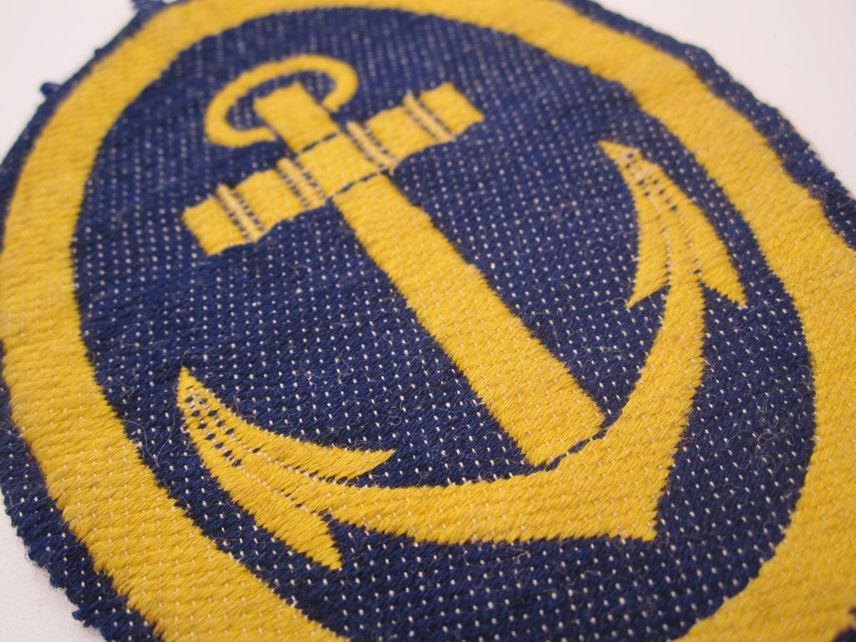 H.W.      ORIGINAL Abzeichen Sportanzug der Kriegsmarine