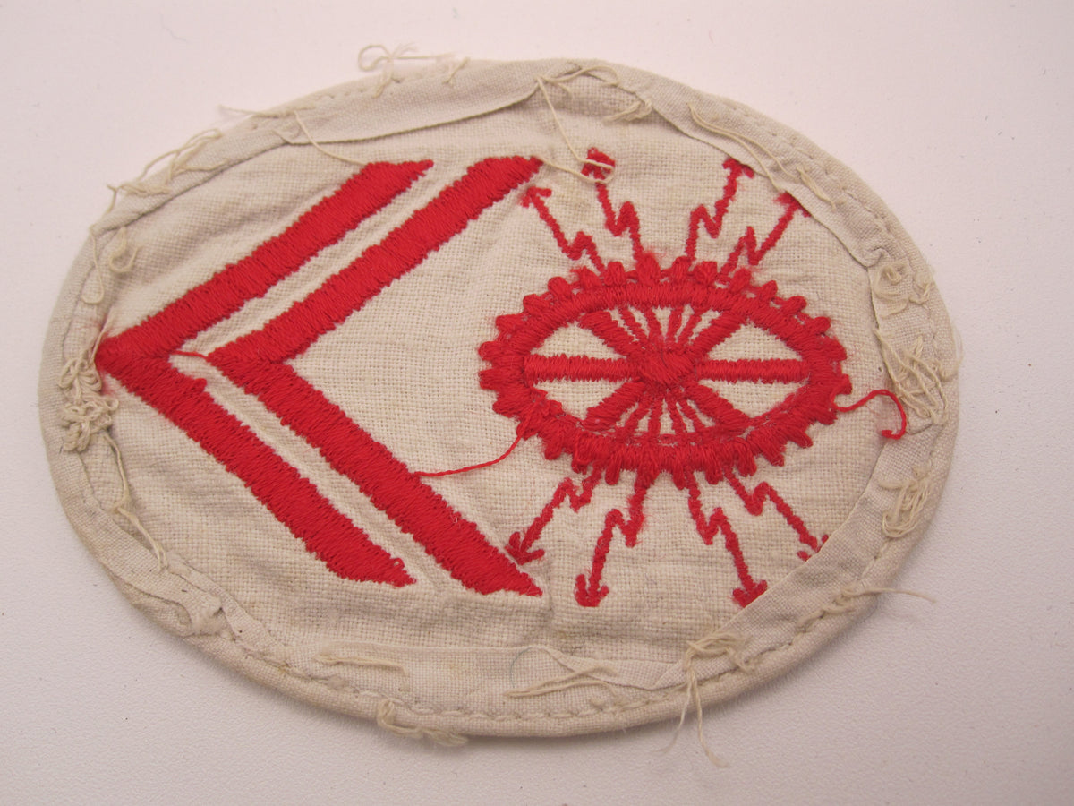 H.W.      ORIGINAL Abzeichen elektrotechnischer Lehrgang II der Kriegsmarine