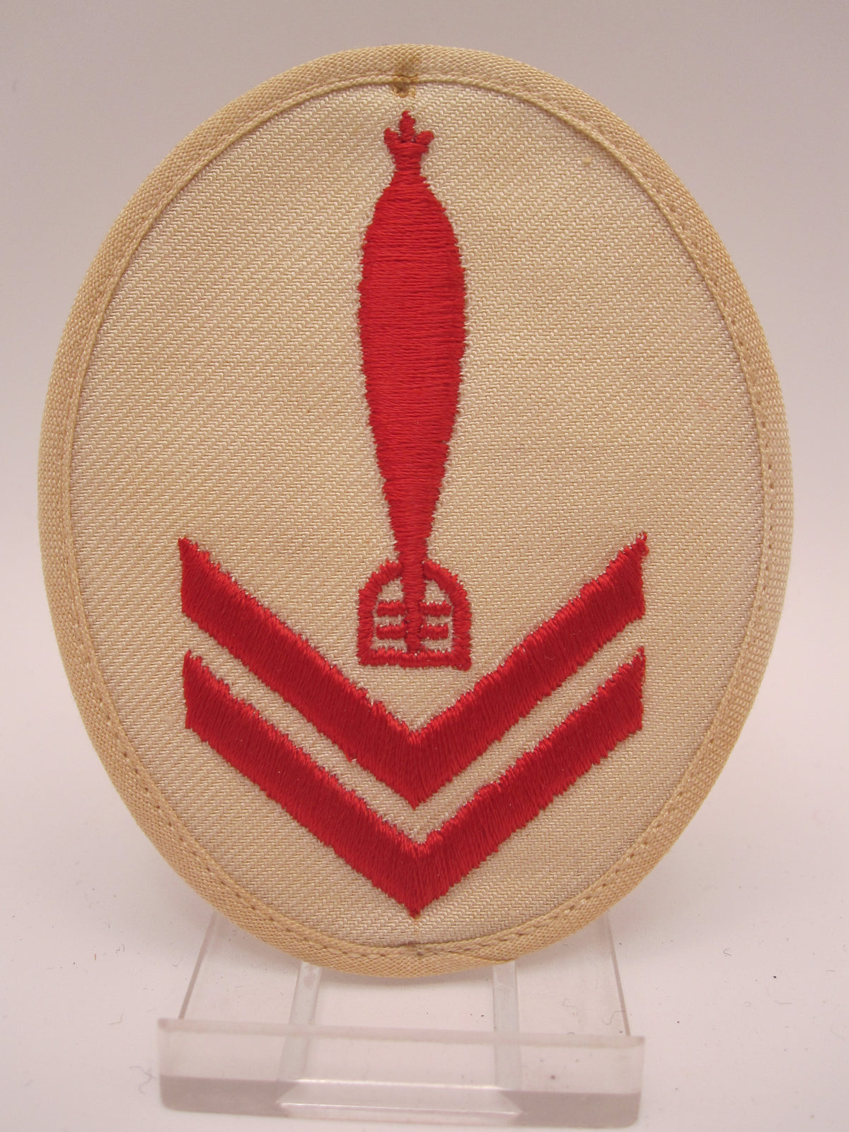 H.W.      ORIGINAL Abzeichen Torpedo - Waffenleitvormann III Truppenausbildung