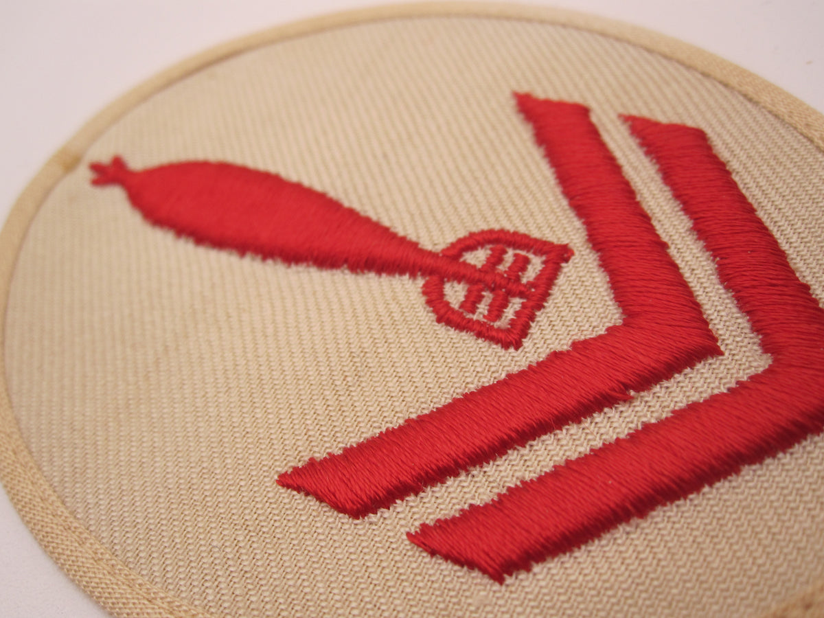 H.W.      ORIGINAL Abzeichen Torpedo - Waffenleitvormann III Truppenausbildung