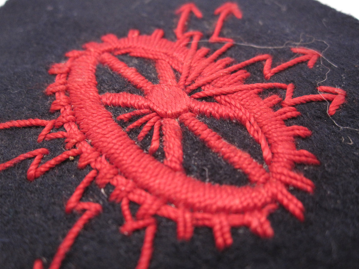 H.W.      ORIGINAL Abzeichen technischer Scheinwerferlehrgang Küste