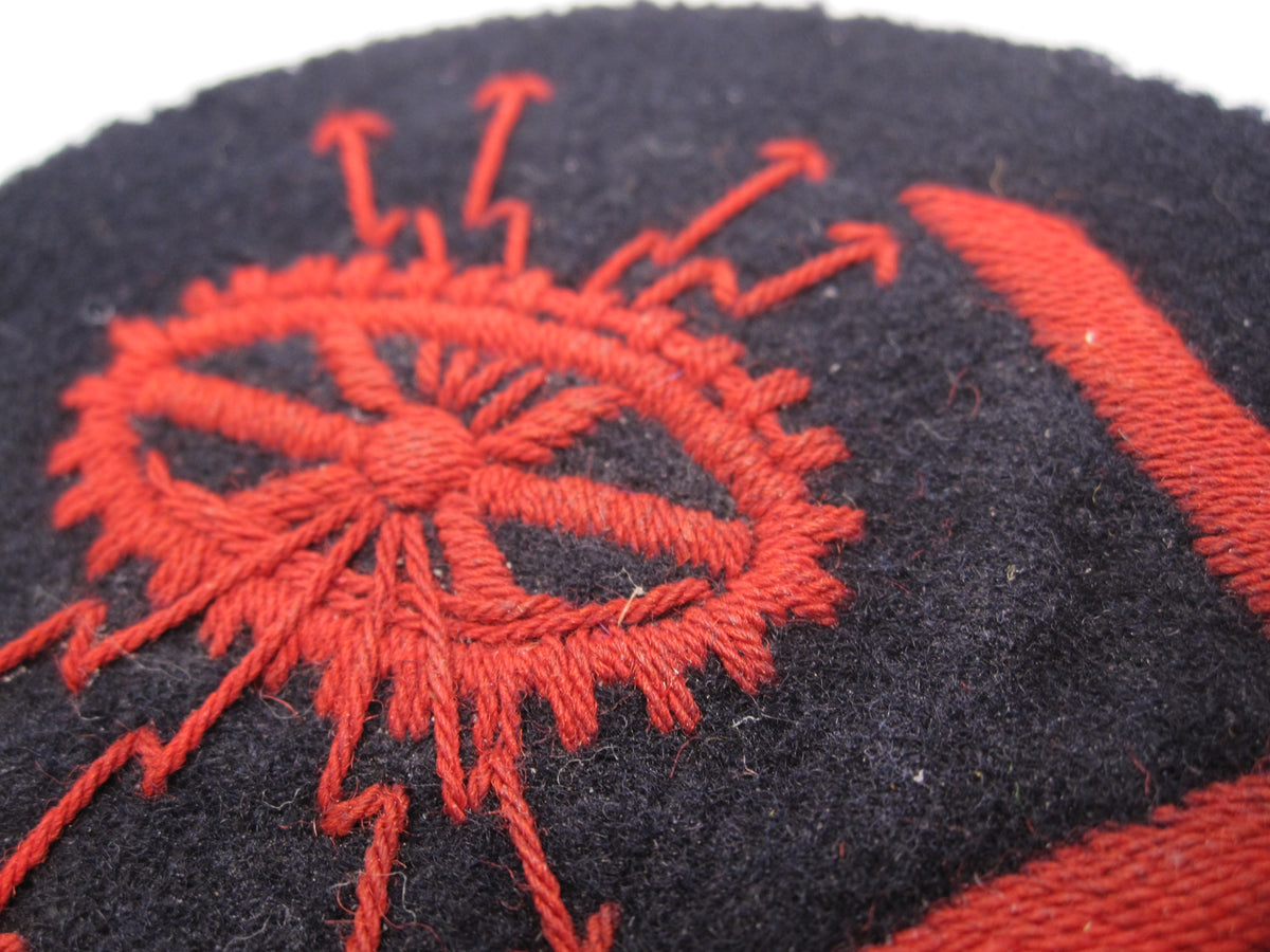 H.W.      ORIGINAL Abzeichen technischer Scheinwerferlehrgang Küste III