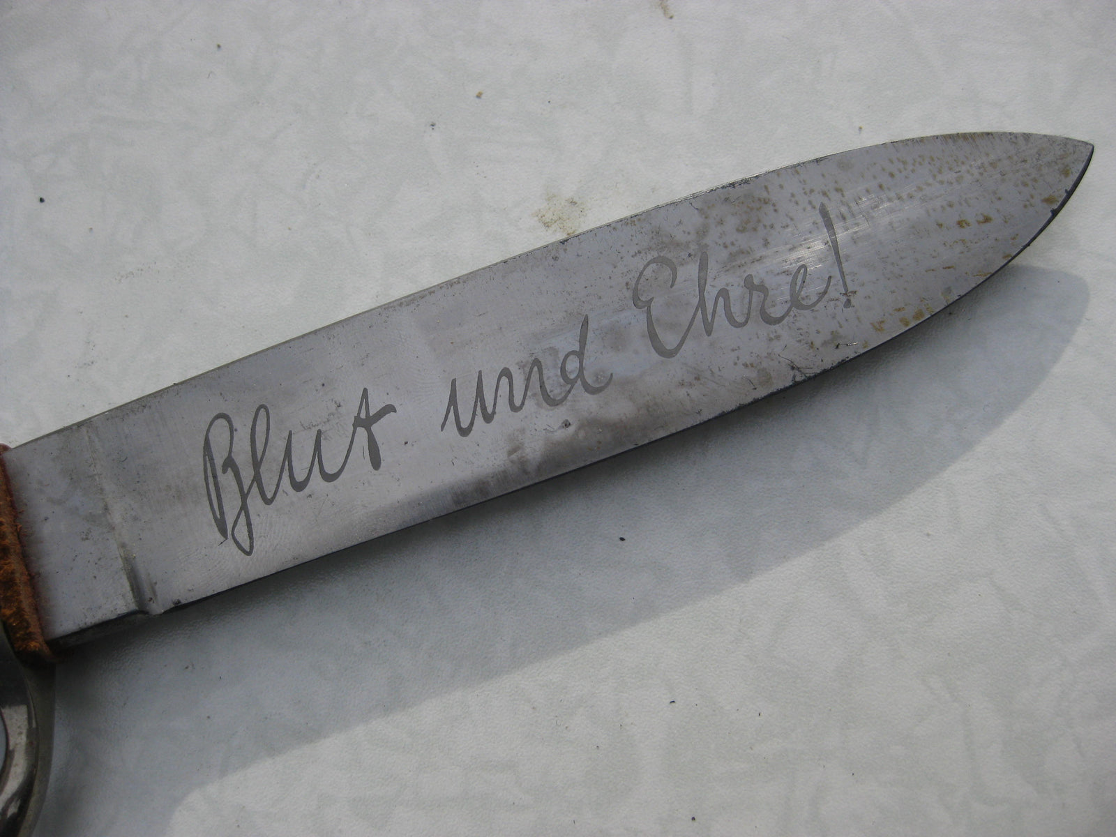 H.W.      Fahrtenmesser der Hitlerjugend HJ-Dolch OHNE Hersteller