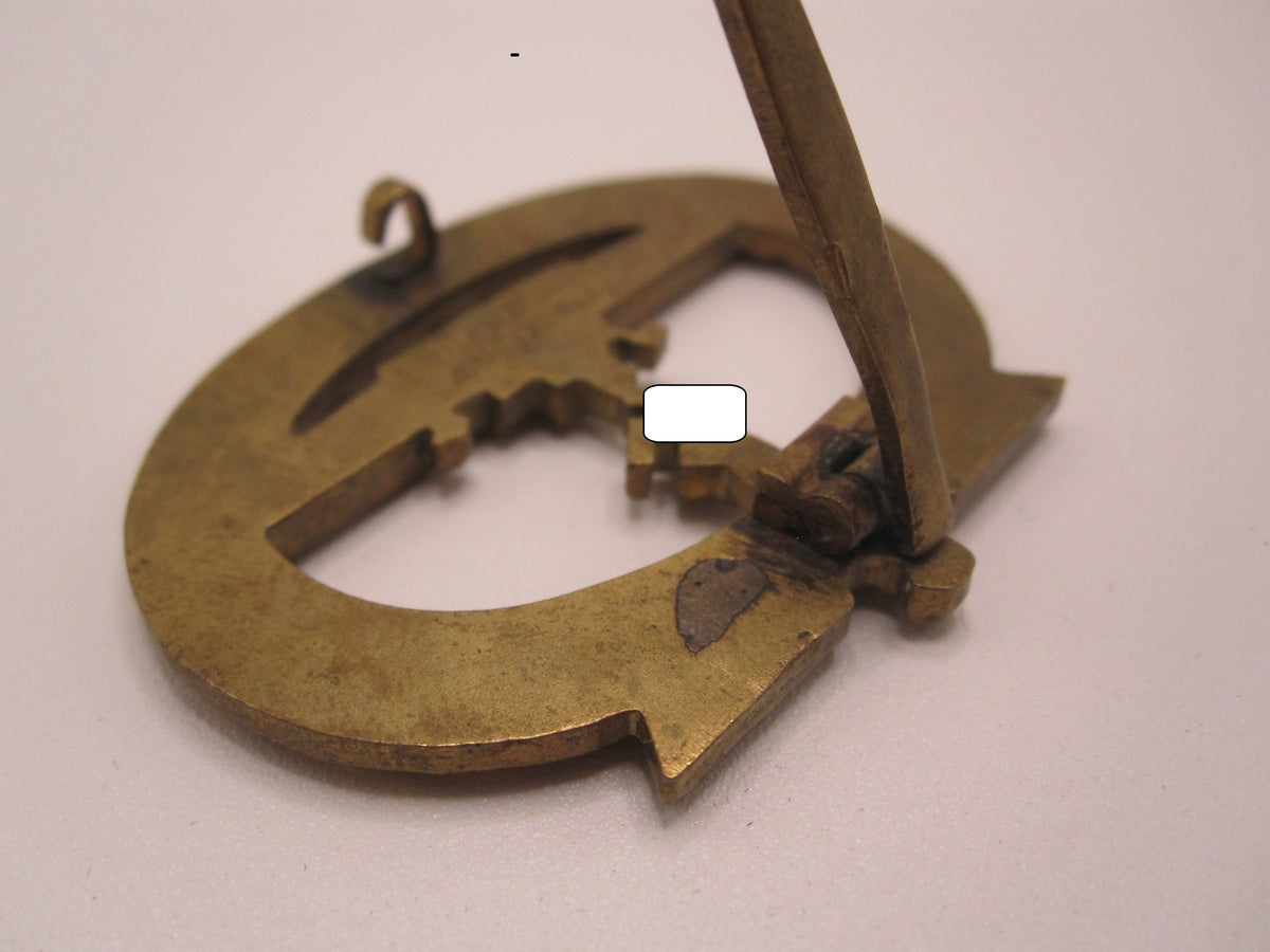 Reenactment U-Bootkriegsabzeichen  Unterseebootsabzeichen  -sensationelle Sammleranfertigung- Kriegsmarine