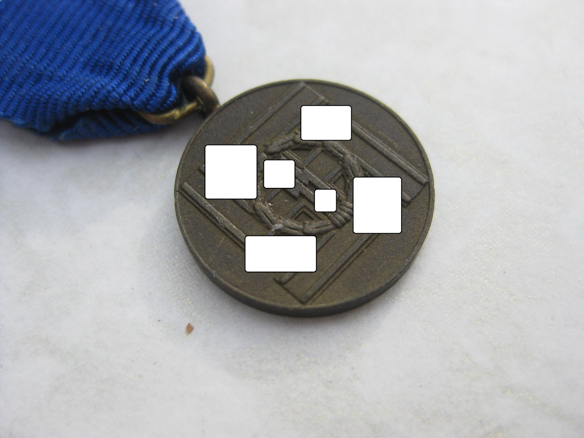H.W.     Miniatur für Miniaturkettchen Medaille Dienstauszeichnung der SS 8 Jahre
