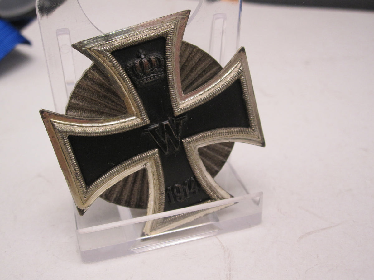 Eisernes Kreuz 1.Klasse von 1914 (EK1/14) an SCHRAUBSCHEIBE seltene Variante