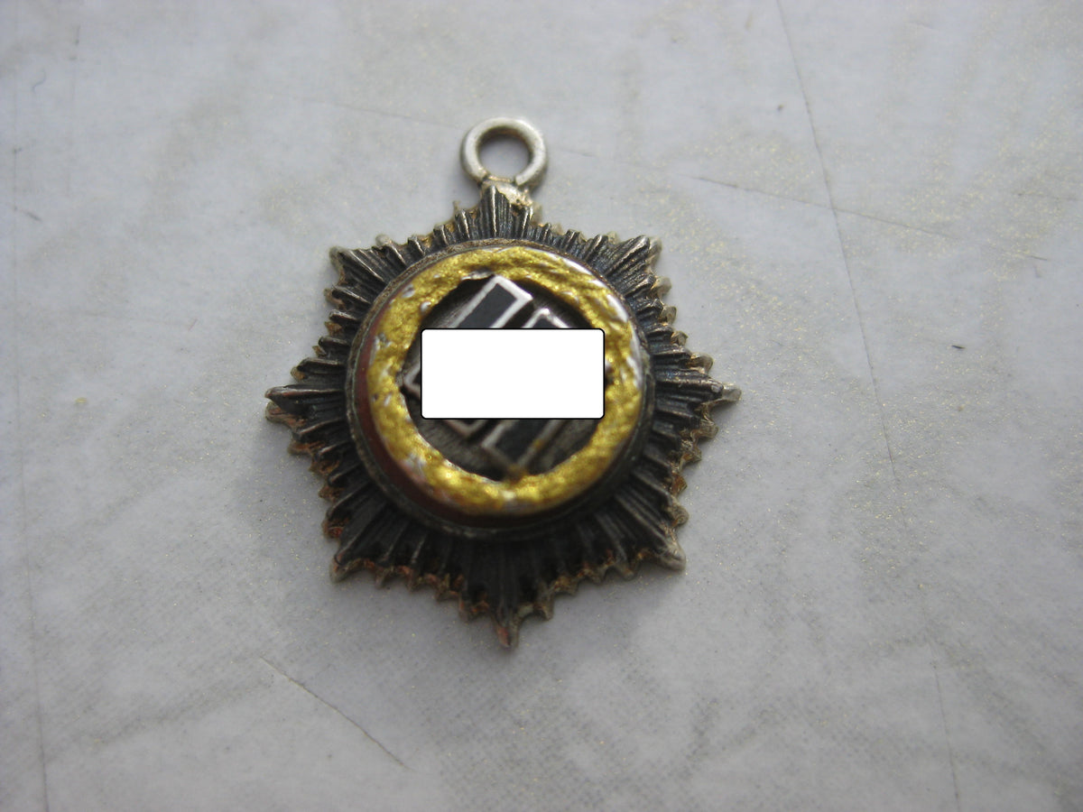 H.W.   -  -   Miniatur für Miniaturkettchen Deutsches Kreuz in Gold 1941 in MINT CONDITION