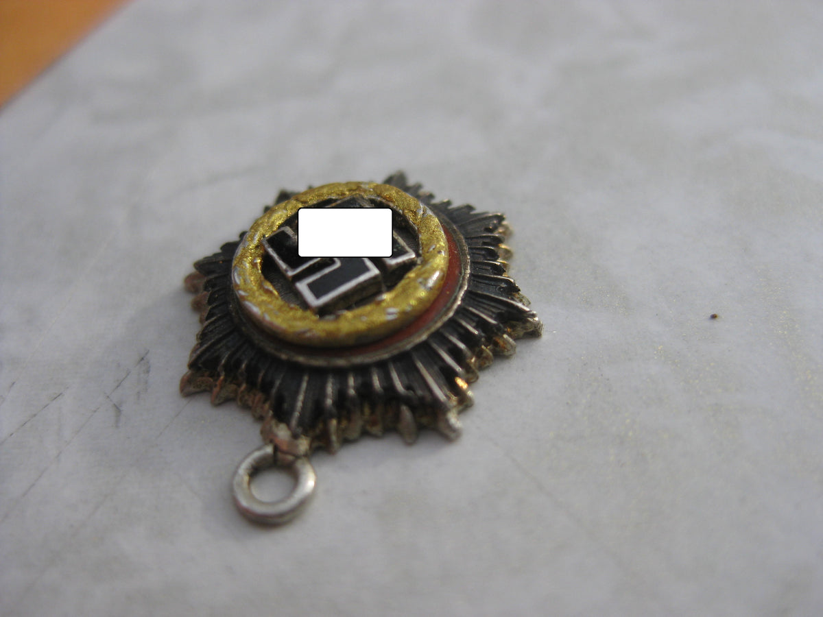 H.W.   -  -   Miniatur für Miniaturkettchen Deutsches Kreuz in Gold 1941 in MINT CONDITION