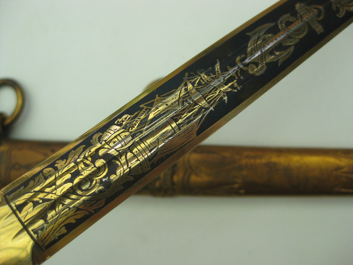 Marinedolch / Bundeswehr sog. 57er Version mit Geschenkklinge