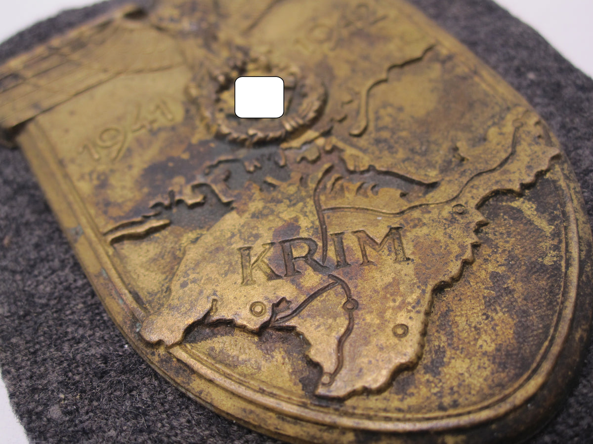 Krimschild 1941 - 1942 -sensationelle Sammleranfertigung-