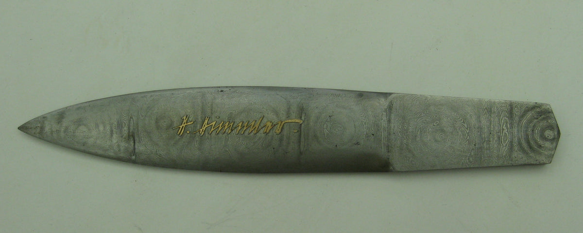 SS - Brieföffner  Echt Damast Heinrich Himmler