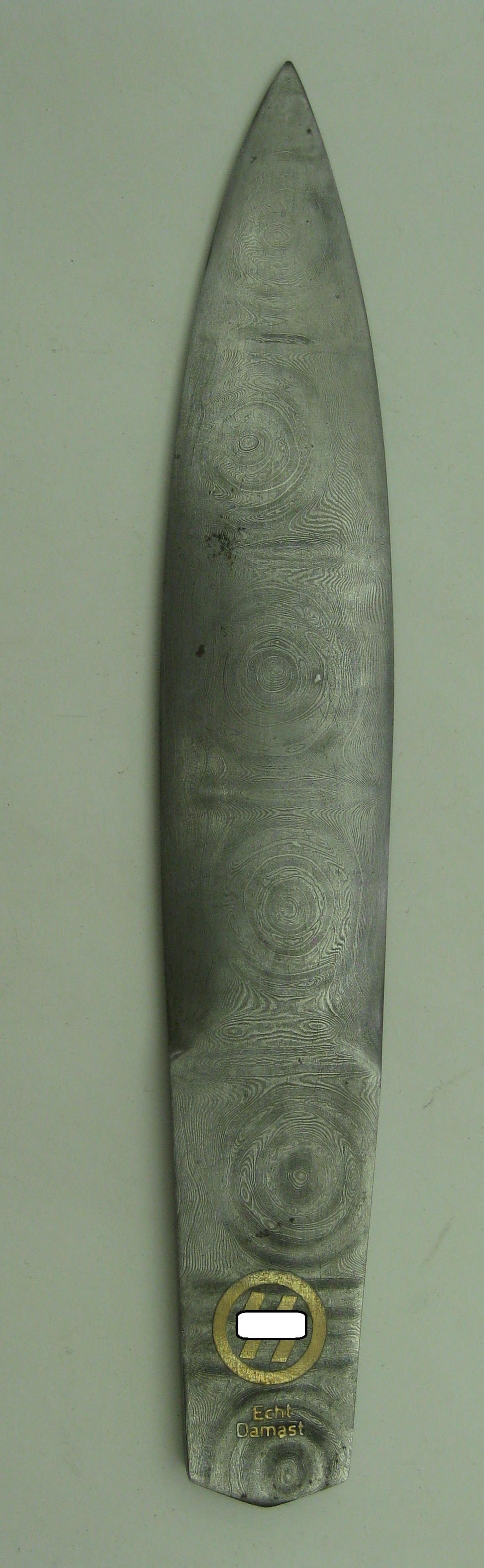 SS - Brieföffner  Echt Damast Heinrich Himmler