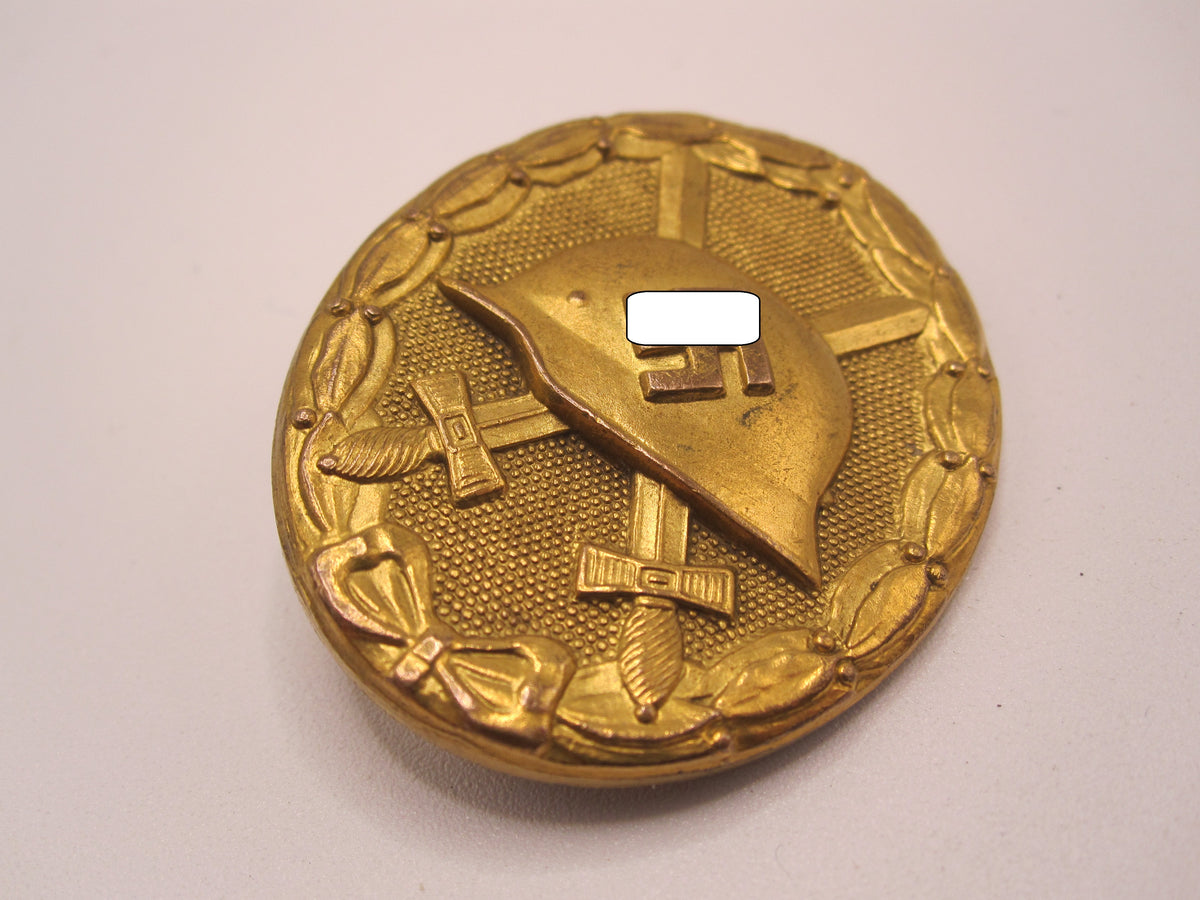 Verwundetenabzeichen 1939 in Gold 100% Original