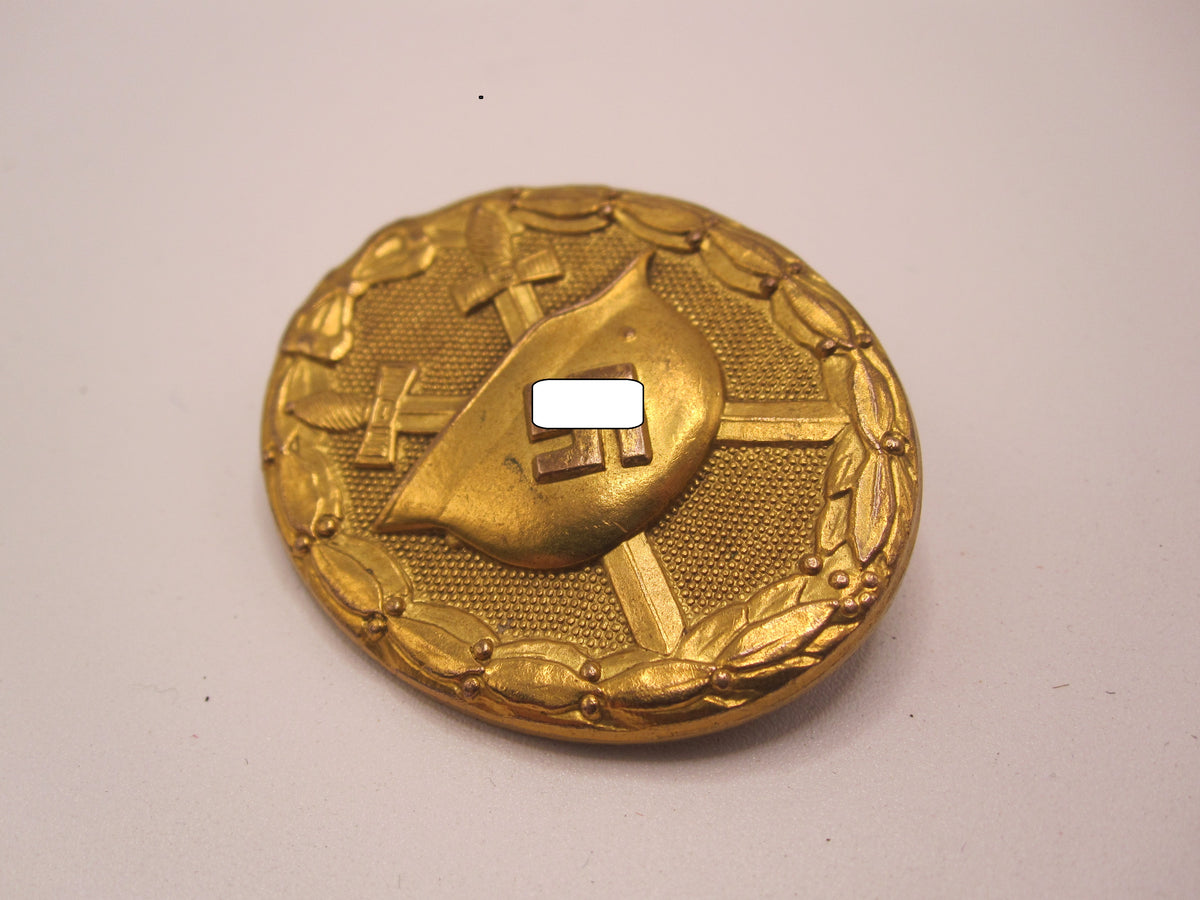 Verwundetenabzeichen 1939 in Gold 100% Original