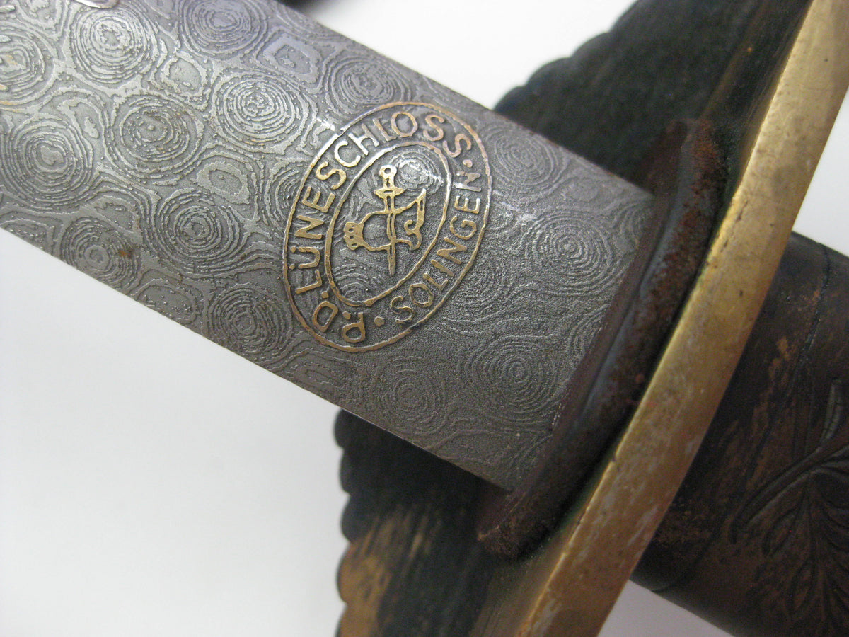 Diplomatendolch für hohe Staatsbeamte mit Geschenkklinge mit Hersteller: LÜNESCHLOSS in Solingen !!!