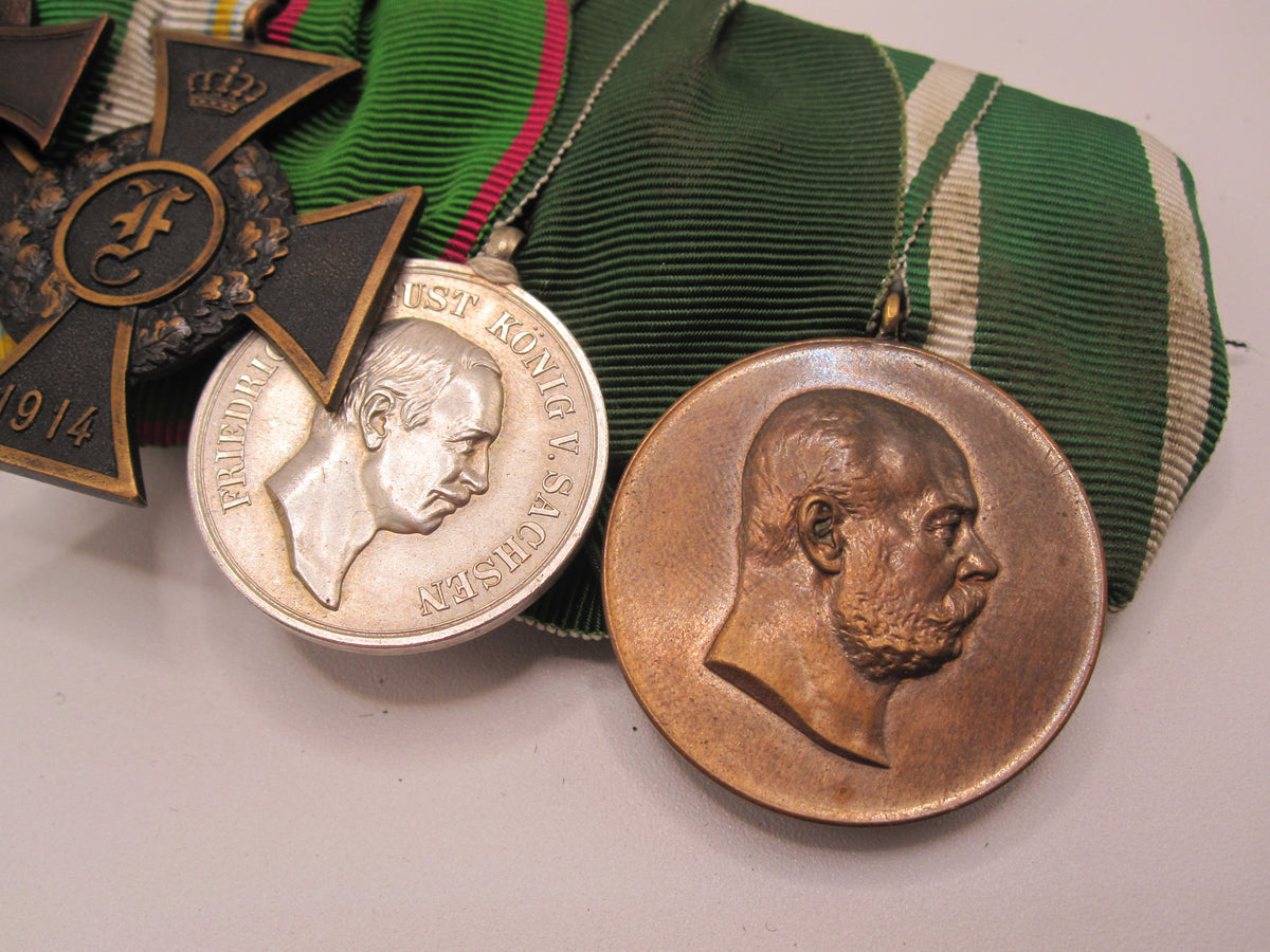 6er Ordensspange Sachsen