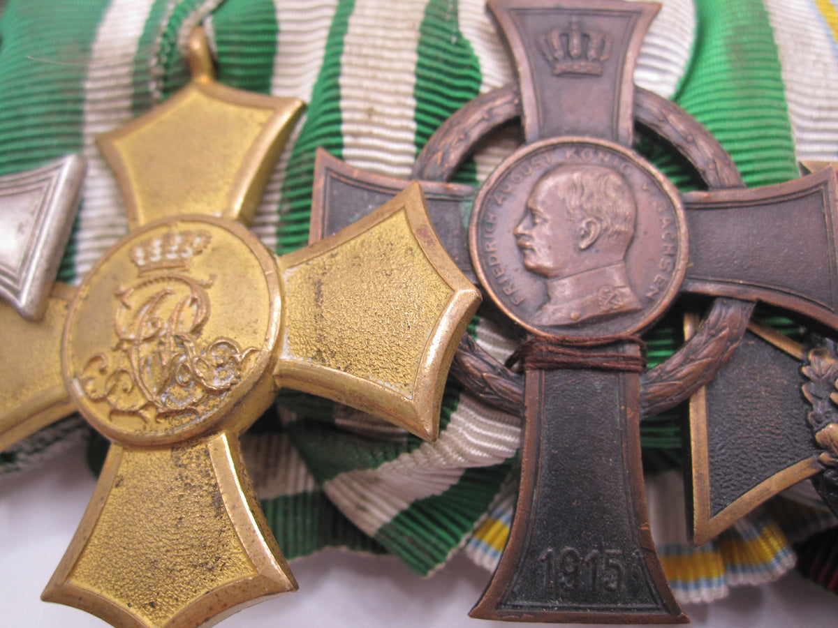 6er Ordensspange Sachsen