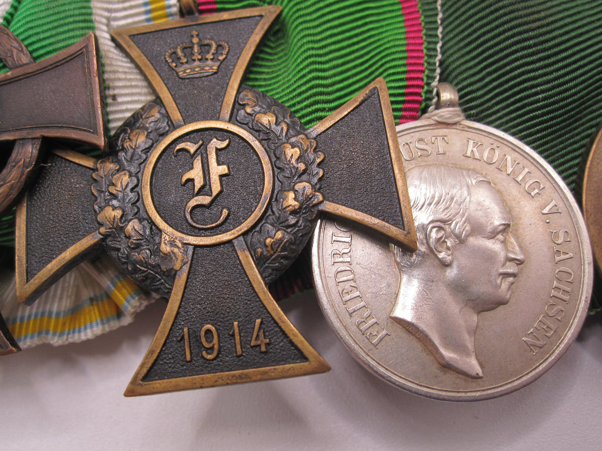 6er Ordensspange Sachsen