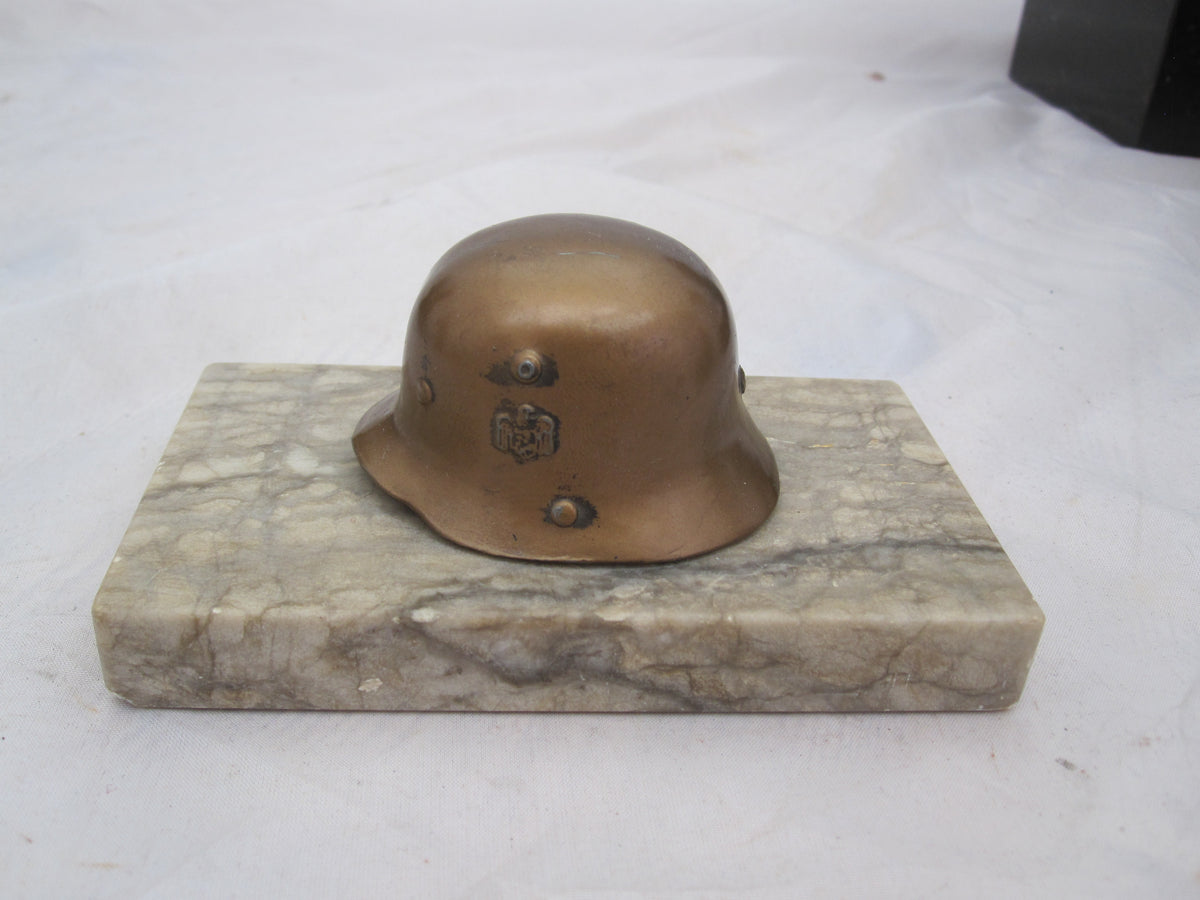 Erinnerungsstück Reservistika Briefbeschwerer Tischdekoratin Wehrmacht