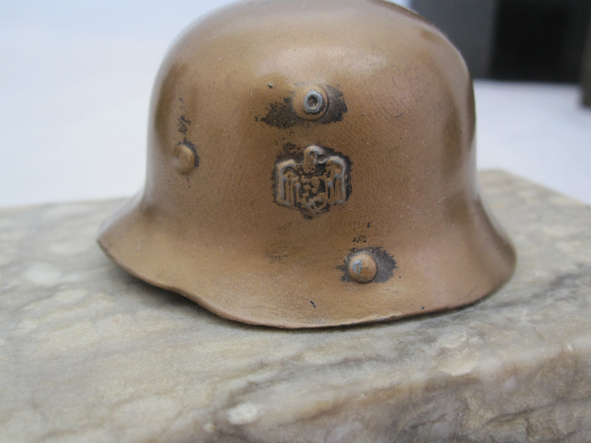 Erinnerungsstück Reservistika Briefbeschwerer Tischdekoratin Wehrmacht
