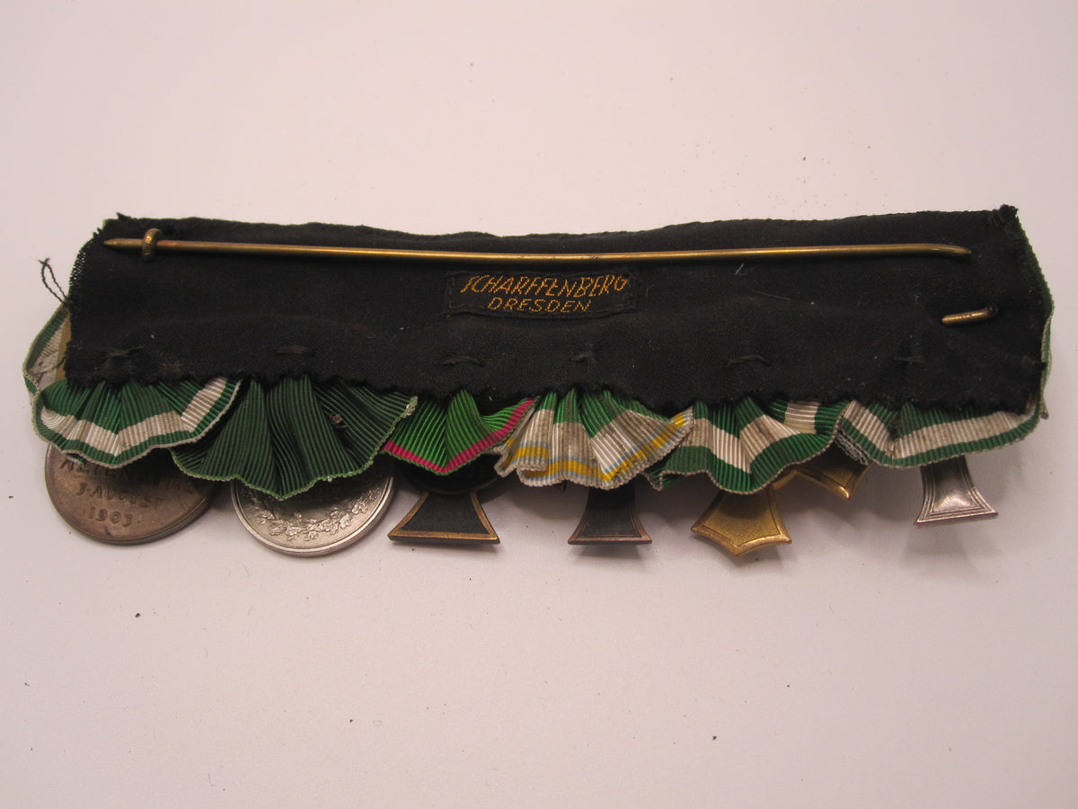 6er Ordensspange Sachsen