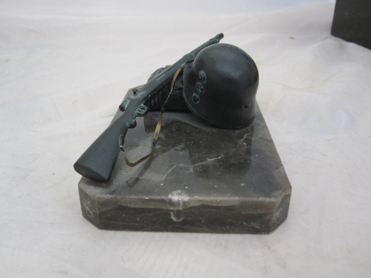 Erinnerungsstück Reservistika Briefbeschwerer Tischdekoratin Wehrmacht