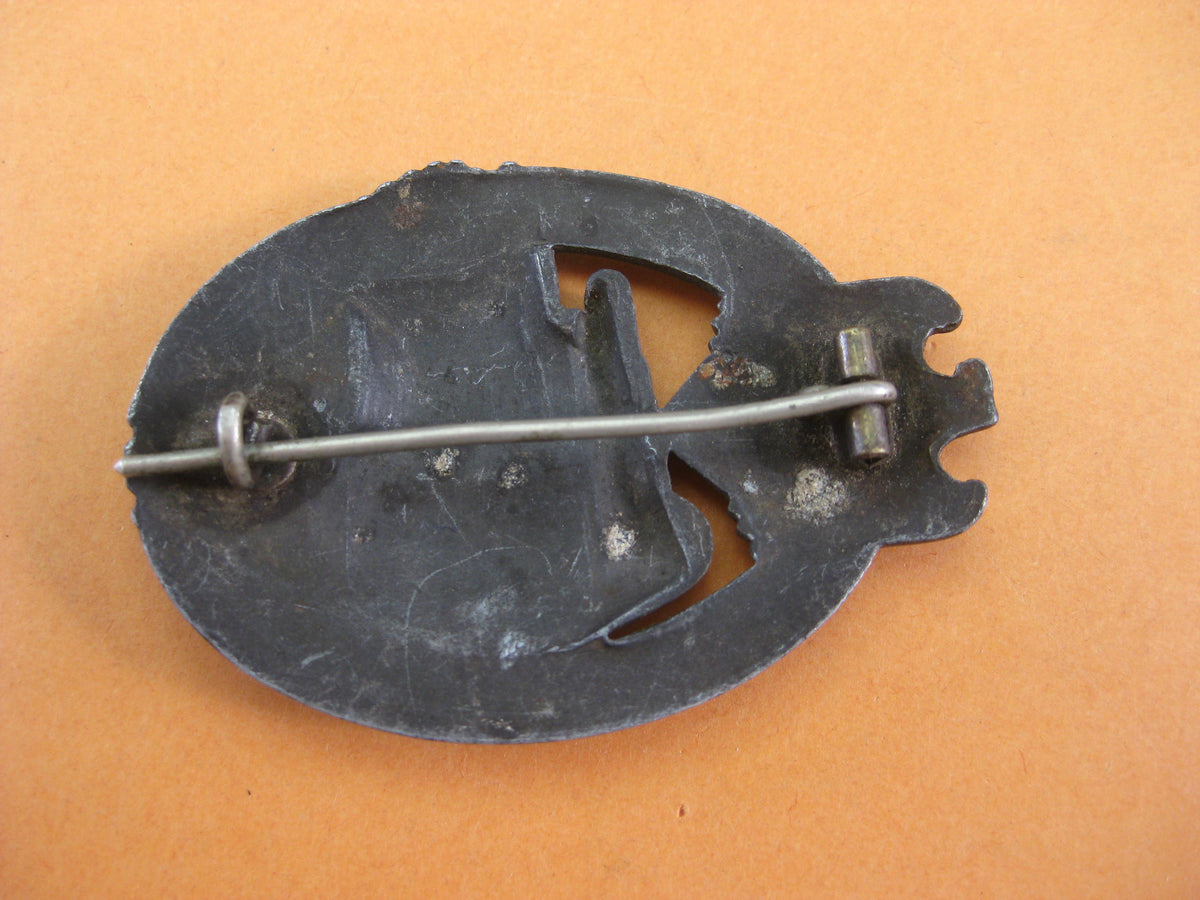 Panzerkampfabzeichen in Bronze /  Seltene Daisy Variante