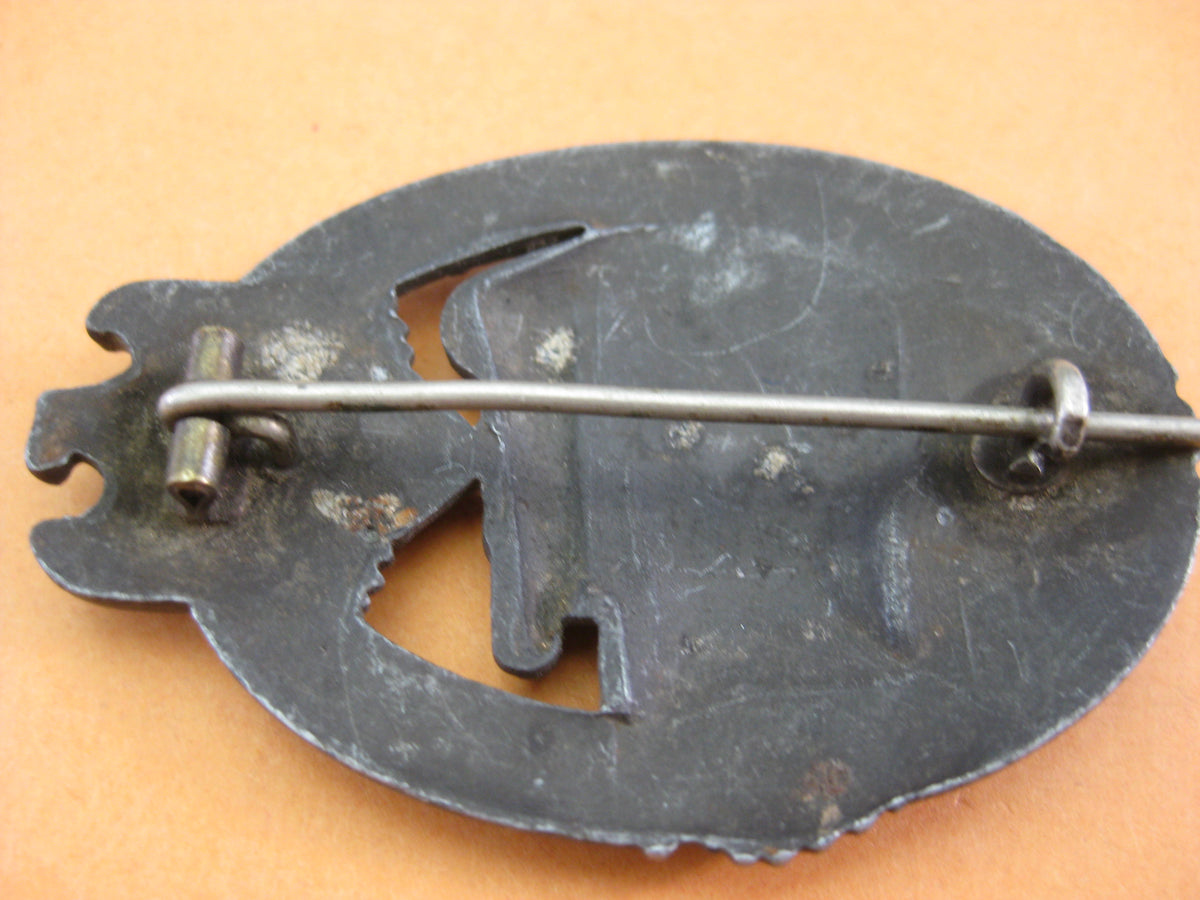 Panzerkampfabzeichen in Bronze /  Seltene Daisy Variante