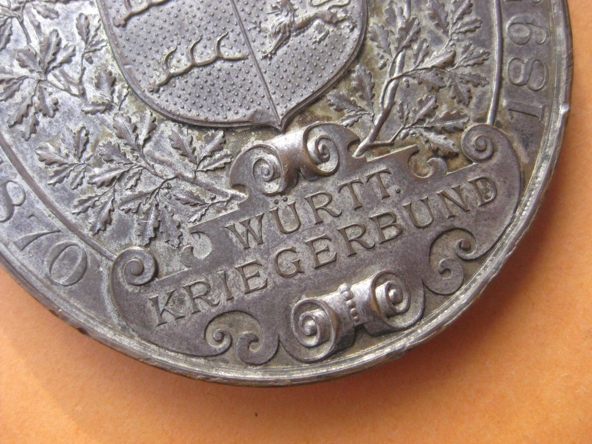 Fahnenmedaille Kriegerbund Württemberg