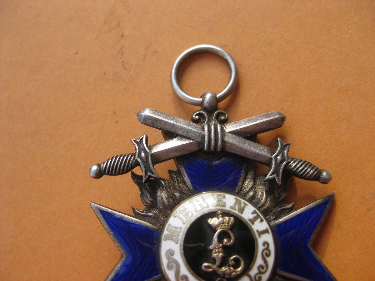 Bayern Militärverdienstorden 1866 - 1918 MVO 4.Klasse mit Schwertern
