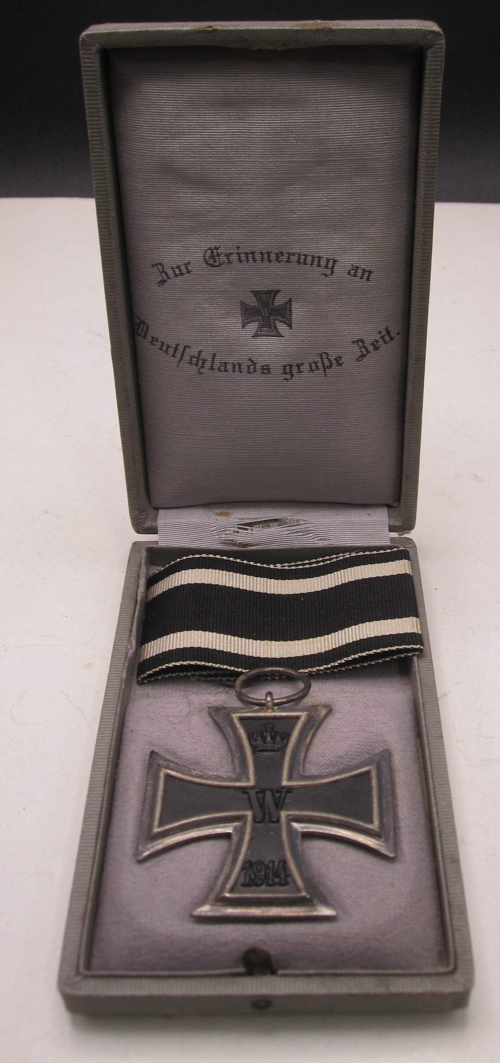 Eisernes Kreuz 2.Klasse 1914 (EK2/14) Hersteller "W&S" im VERLEIHUNGSETUI