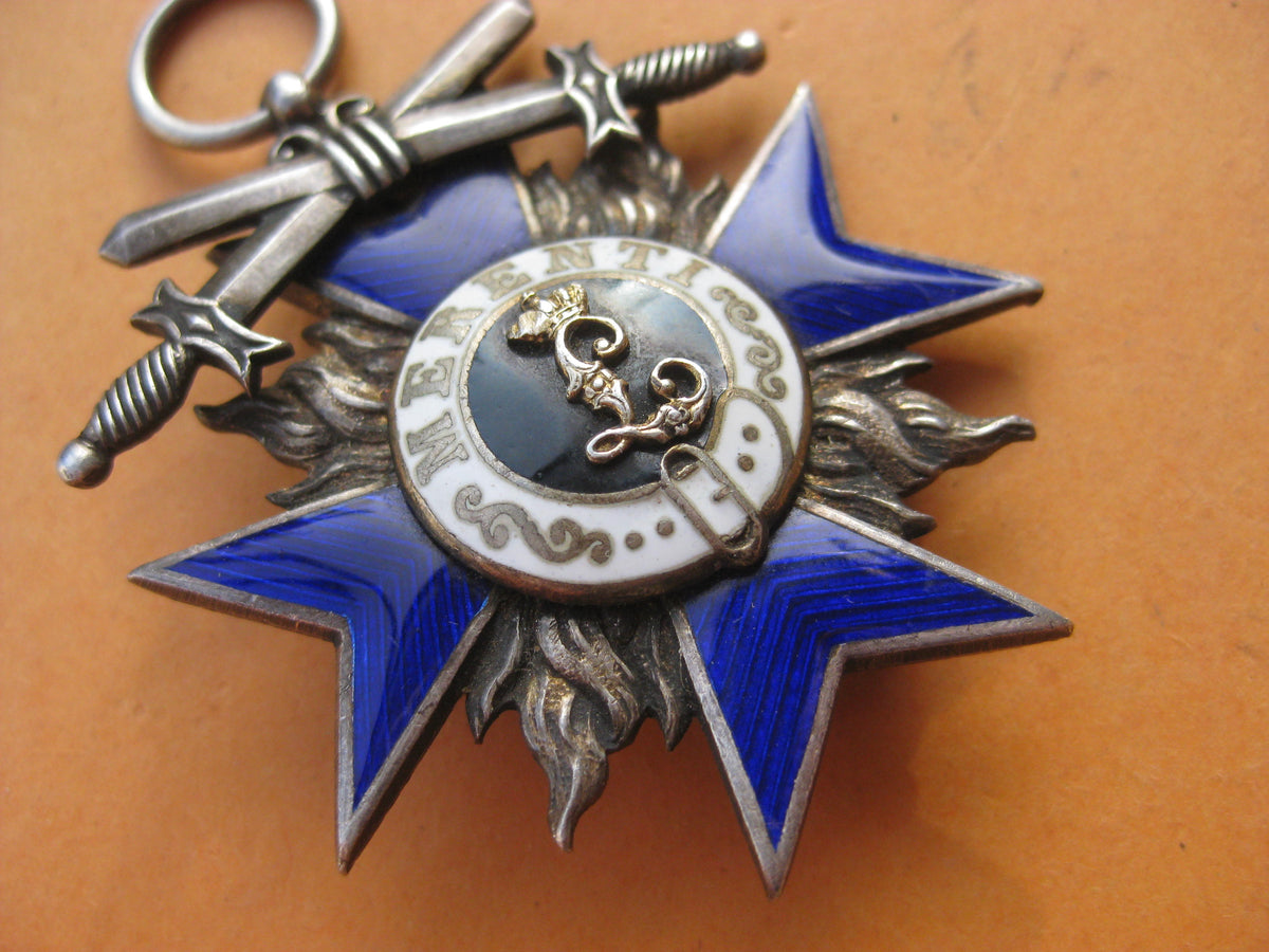 Bayern Militärverdienstorden 1866 - 1918 MVO 4.Klasse mit Schwertern