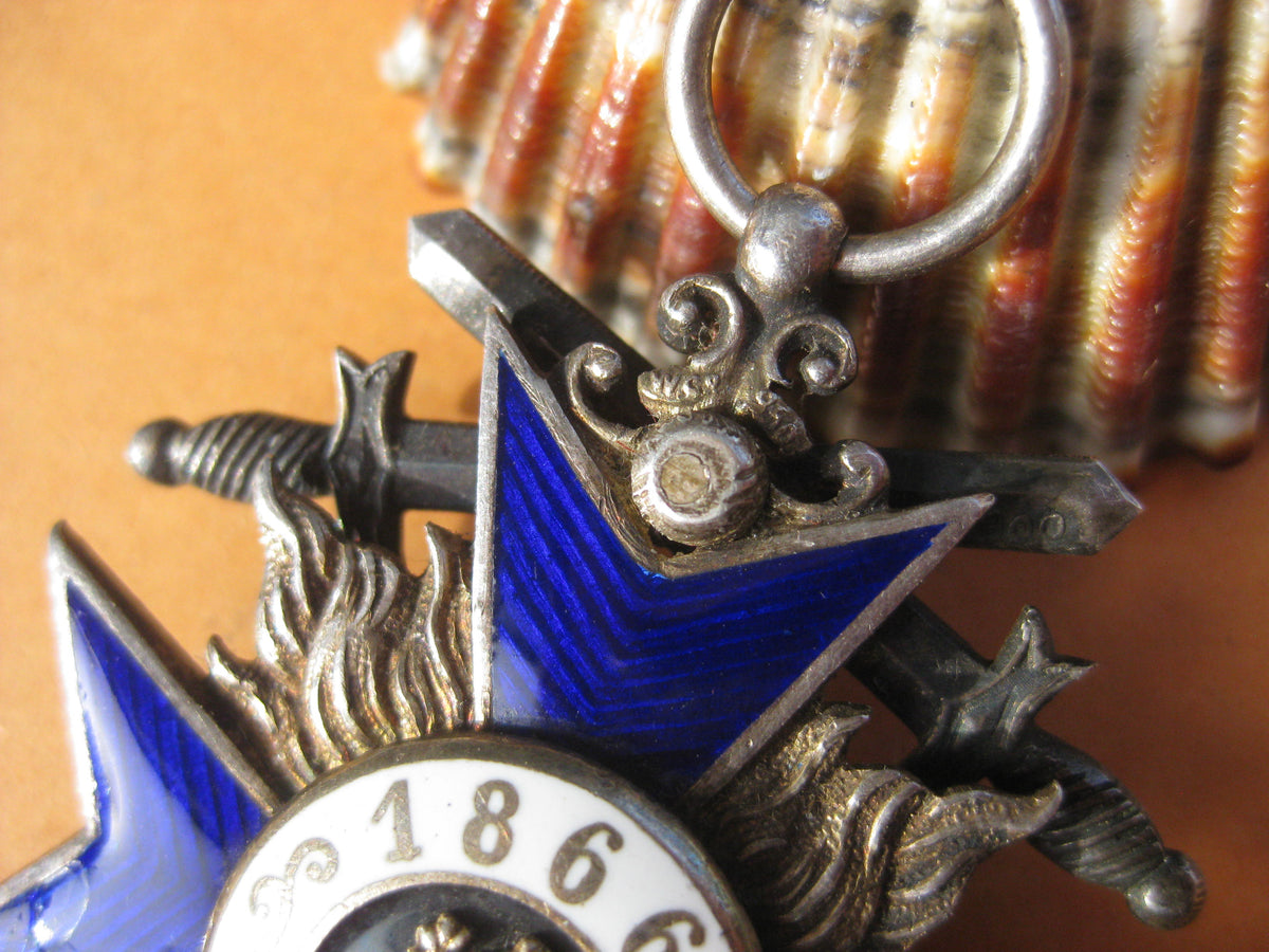 Bayern Militärverdienstorden 1866 - 1918 MVO 4.Klasse mit Schwertern