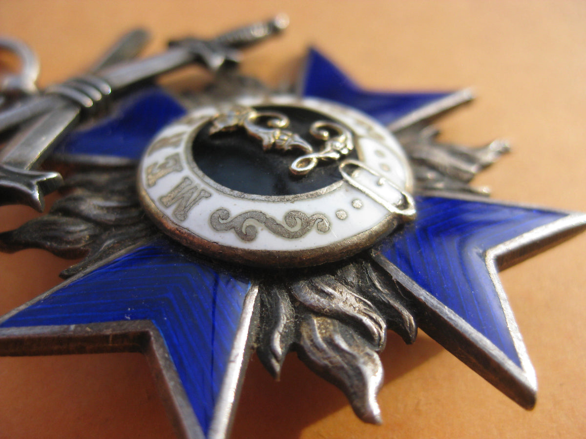 Bayern Militärverdienstorden 1866 - 1918 MVO 4.Klasse mit Schwertern