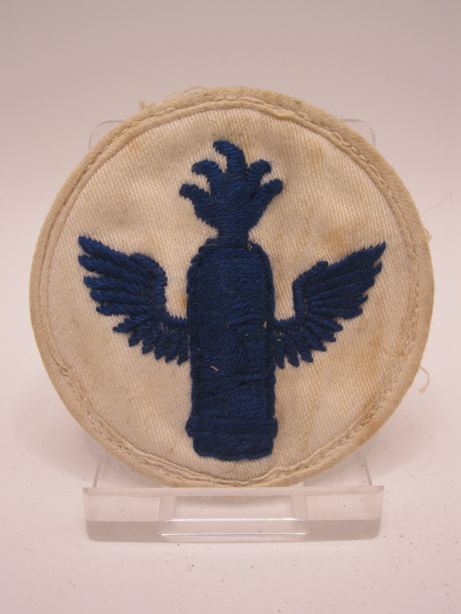 H.W.      ORIGINAL Abzeichen Marineartillerielaufbahn Küstenartillerie