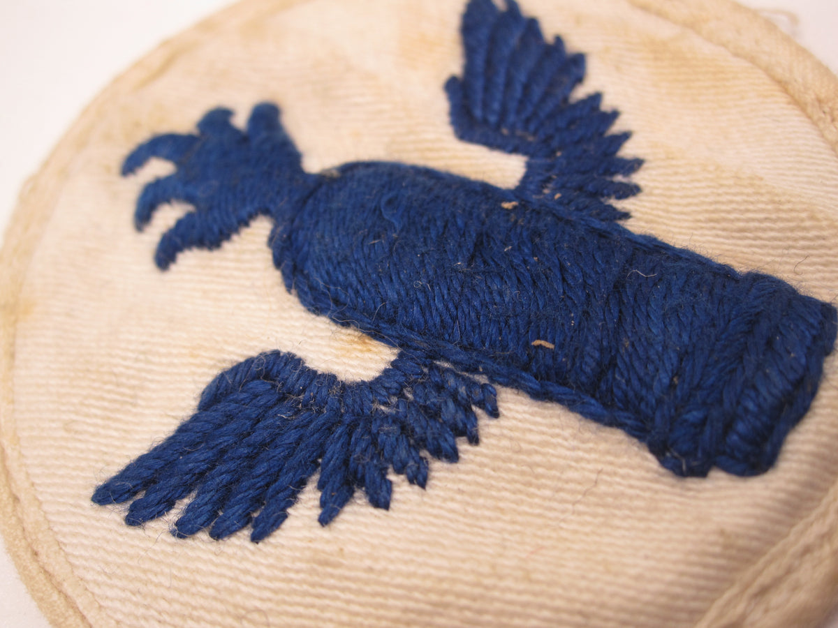 H.W.      ORIGINAL Abzeichen Marineartillerielaufbahn Küstenartillerie