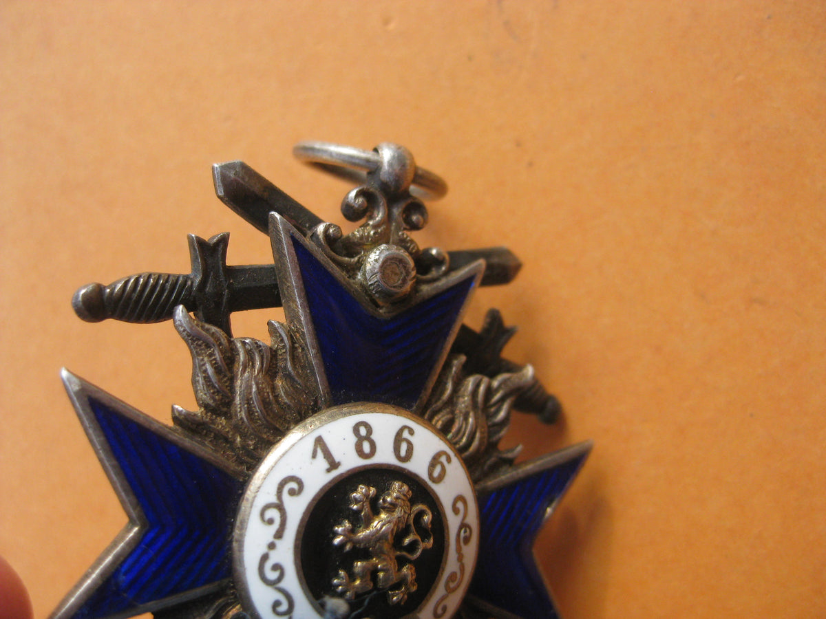 Bayern Militärverdienstorden 1866 - 1918 MVO 4.Klasse mit Schwertern